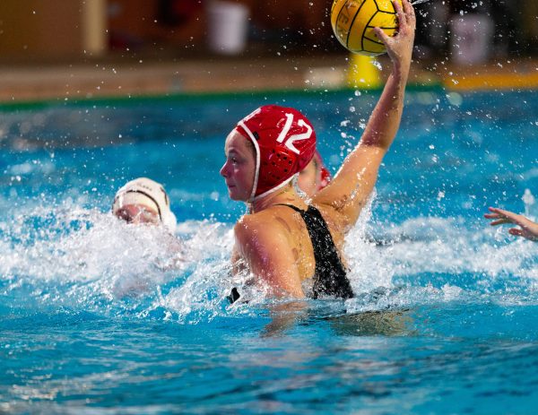 Junior Sarah Klass (above) scored eight goals throughout this weekend's tournament. The Cardinal defeated UC Davis 12-4, Michigan 13-10 and Cal 10-6. (PHOTO: John P. Lozano/isiphotos.com)