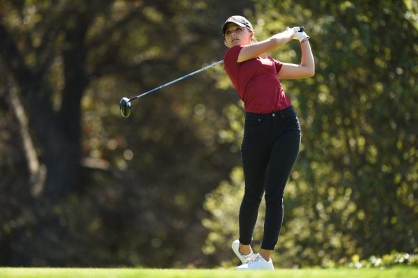 Sophomore Aline Krauter led Stanford to a 5th place finish in Guadalajara this week. She posted a team-best 4-under 68, including five birdies over the final 10 holes to move up to 13th place heading into the final round. (PHOTO: Cody Glenn/isiphotos.com)