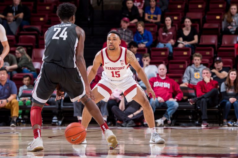 Senior guard Rodney Herenton (above) and Stanford men's basketball celebrated Herenton's final game in Maples with a 72-64 win over Colorado on Sunday. Only two games remain in the regular season, and a road meeting with Oregon State is up first on Thursday. (KAREN AMBROSE HICKEY/isiphotos.com)