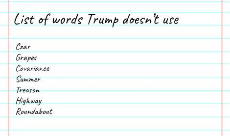 "Czar," "Star," and "Far:" Why Trump can't keep them straight. (Photo Edit: KIRSTEN METTLER / The Stanford Daily)