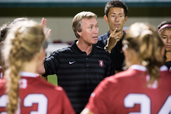 In addition to serving as head coach for Stanford's women's soccer team, Paul Ratcliffe also coaches for  MVLA Soccer Club. In 2019, Ratcliffe coached the Stanford team to a national title, and nearly all his players competed in the ECNL before coming to college. (Photo: BOB DREBIN/isiphotos.com)