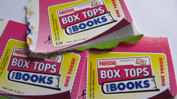 The University's last hope: some 10-cent Box Tops. (Photo: HOWARD LAKE/Flickr)