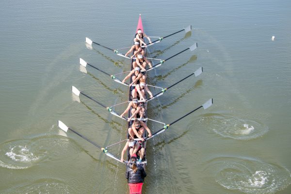 The Cardinal women's lightweight rowing team has won CRCA National Lightweight Coach of the Year six times and IRA National Lightweight Coach of the Year once (Photo: KAREN AMBROSE HICKEY/isiphotos.com))