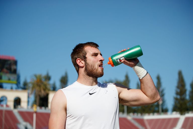 Casey Toohill '19 graduated with a degree in Political Science before heading to the NFL last spring. He first played in Philadelphia, before heading to the Washington Football team, where he plays now. (Photo: BOB DREBIN/isiphotos.com)