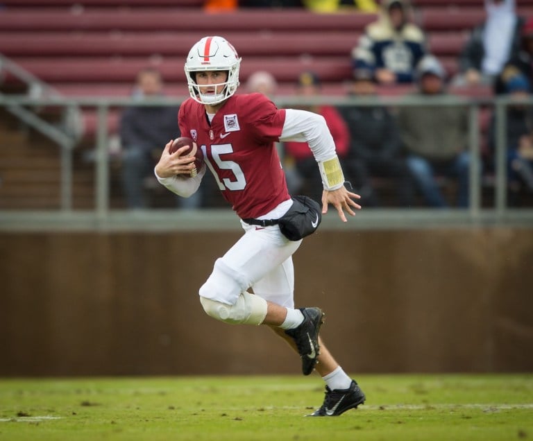 The Cardinal struggled last week versus Oregon without senior quarterback Davis Mills (above), but many are optimistic for his return. (Photo: ERIN CHANG/Stanford Athletics)