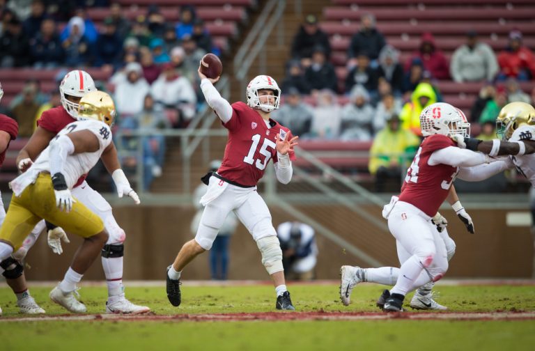 Stanford's season opener at Oregon on Saturday will be a litmus test for the rest of the season. Senior quarterback Davis Mills (above) will play a major role in deciding the outcome of the contest. (Photo: ERIN CHANG/Stanford Athletics)