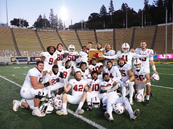 After a one-year hiatus, the Axe returns to the Farm as Stanford football beat Cal  24-23 in Berkeley on Friday. (Photo: Stanford Photo)