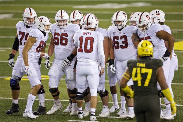 Junior quarterback Jack West (above, 10) and the rest of the Cardinal will look to even their record on Saturday against Colorado. (Photo: CRAIG MITCHELLDYER/isiphotos.com)