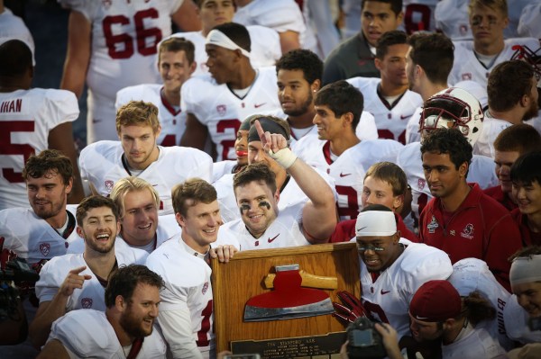 The Cardinal won The Axe every year from 2010-18 (above, their win in 2014).(Photo: DON FERIA/isiphotos.com)