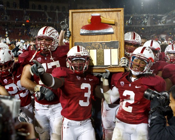 Michael Thomas '12 (3 above) is among the Cardinal who now play in the NFL. (Photo: BOB DREBIN/isiphotos.com)