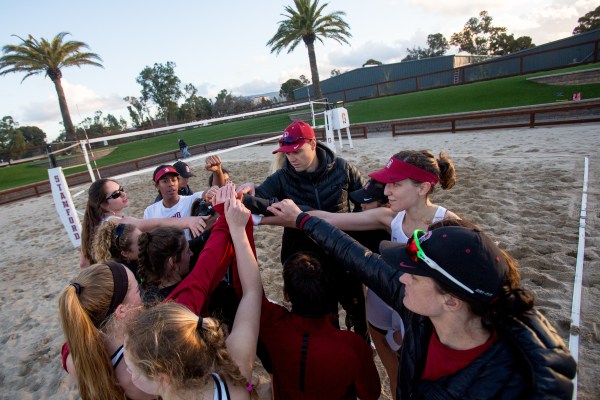 Head coach Andrew Fuller (above) has held the position at Stanford since Sept. 2016. He graduated from Virginia Tech in 2006 with a bachelor’s degree in communications while serving as president of the men’s volleyball team.(Photo: ANDREW VILLA/isiphotos.com)