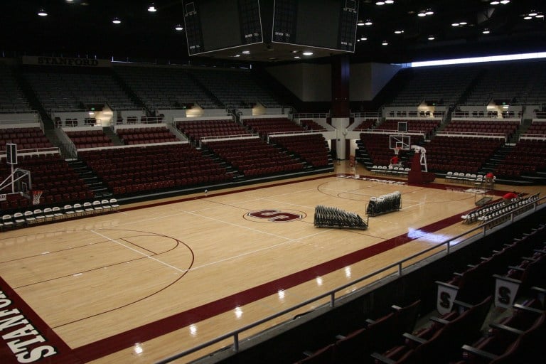 Maples Pavilion will go unused for the next three weeks due to stricter COVID-19 restrictions in Santa Clara County. (Photo: DAVID GONZALES/isiphotos.com)