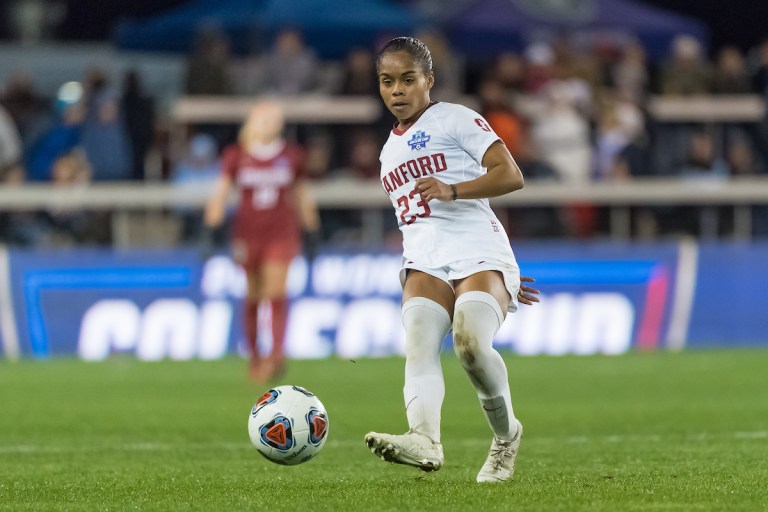 Senior defender Kiki Pickett (above) will have to anchor the Cardinal's backline this season without the help of junior defender Naomi Girma, who is out with an ACL tear. (Photo: JIM SHORIN/isiphotos.com)