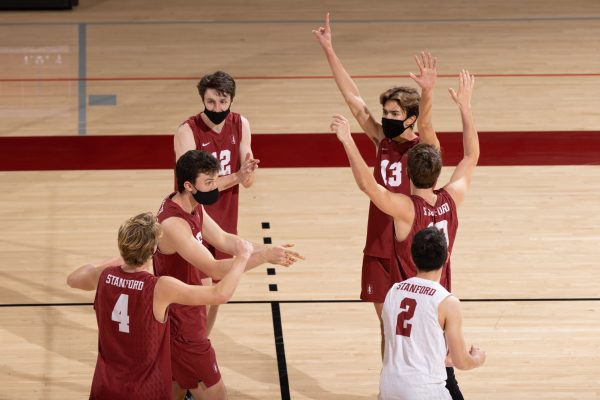 The Cardinal finally won their first game of the season with a stunning sweep of No. 7 Grand Canyon University. (Photo: MIKE RASAY/isiphotos.com)