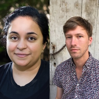 headshots of Stegner Fellows F.T. Kola and Jim Whiteside