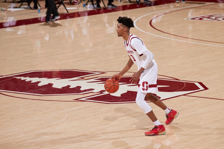 Freshman forward Ziaire Williams (above) and the Cardinal look to get back on track in the first round of the Pac-12 Tournament against Cal. (Photo: BOB DREBIN/isiphotos.com)