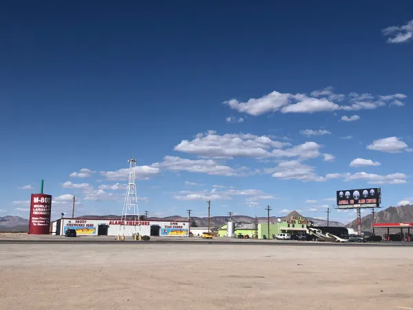 The bill also includes provisions to add a second billboard highlighting Alamo Fireworks. (Photo: Rachel Gold)