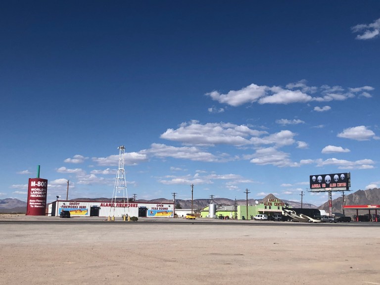 The bill also includes provisions to add a second billboard highlighting Alamo Fireworks. (Photo: Rachel Gold)