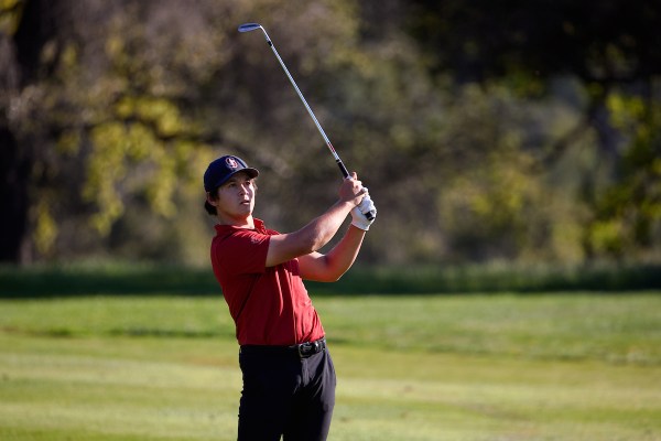 A stellar performance by freshman Karl Vilips (above) helped Stanford men's golf outdo all but one team at the Western Intercollegiate. The event, which spanned from Monday through Wednesday, closes the Cardinal's regular season. (Photo: BOB DREBIN/isiphotos.com)