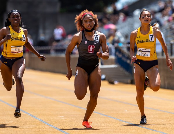 Redshirt freshman Alexa Rossum (above) will compete in the women's 100 meters and 200 meters as one of 28 athletes representing Stanford at the NCAA West Prelims in College Station, Texas. The top 12 finishers in each event will advance to the NCAA Championships in June. (Photo: JOHN LOZANO/isiphotos.com)