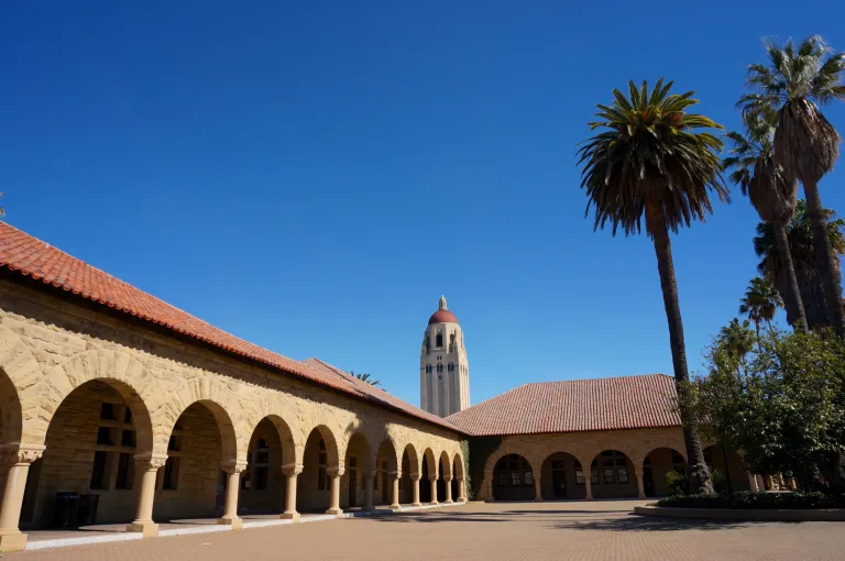 Main Quad + Hoover Tower