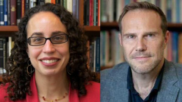 Amalia Kessler (left) and Jonathan Rodden (right) (Photo courtesy of Amalia Kessler and Jonathan Rodden)