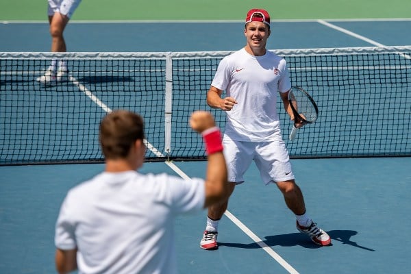 Sophomore Arthur Fery and senior Alexandre Rotsaert (both above) teamed up for the doubles title in Seattle over the weekend.