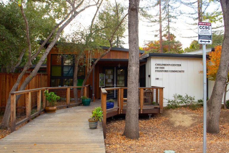 Front of the Childrens Center of the Stanford Community