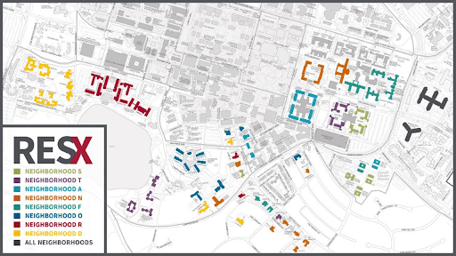 A map of the Stanford ResX system.