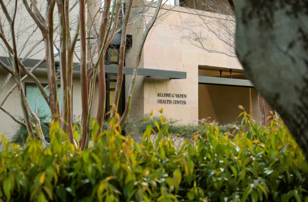 A photo of the front of the CAPS building