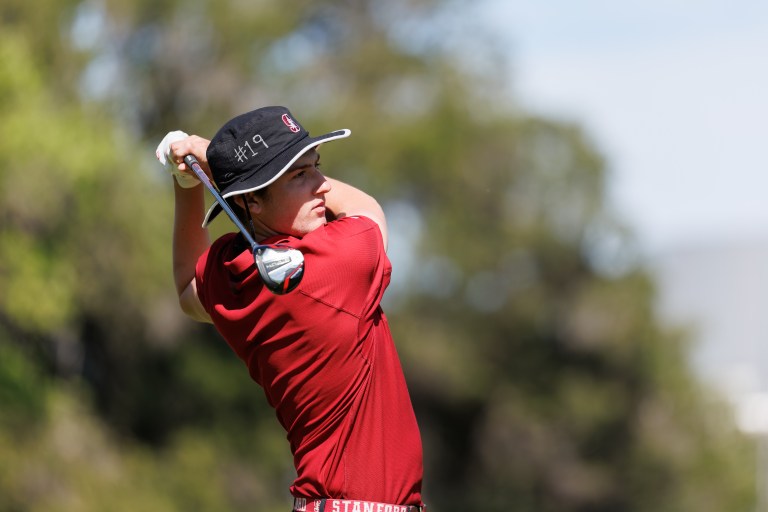 Barclay Brown holds his swing