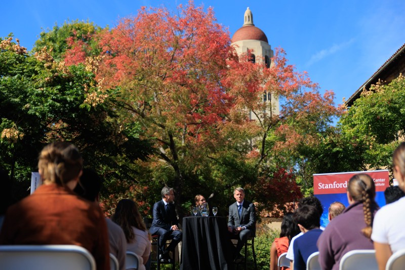 Secretary of State Antony Blinken visits campus, seeks to harness technology to solve global challenges on America’s terms