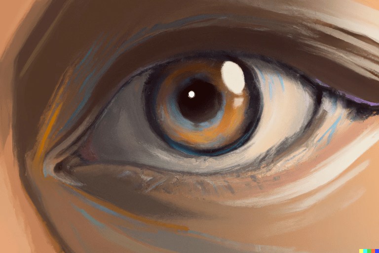 Closeup of an eye