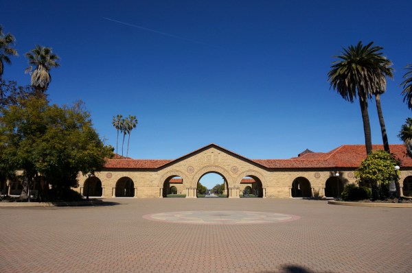 Empty Main Quad facing The Oval