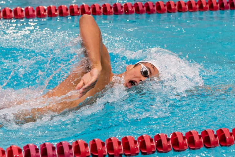 Senior Leon MacAlister (above) competes during a meet earlier this season. The senior was honored this past weekend during Stanford’s senior day celebration. (Photo: SCOTT GOULD/isiphotos.com)