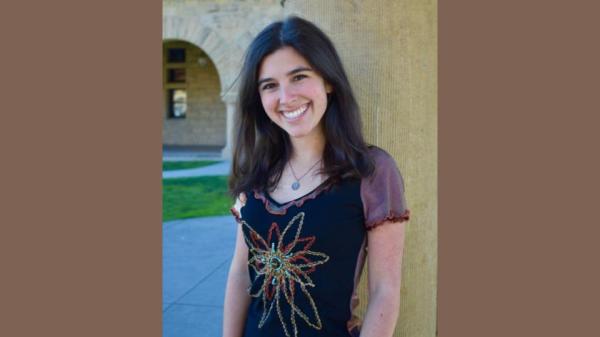 Lauren Boles in Main Quad.