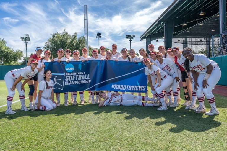 The women's softball team