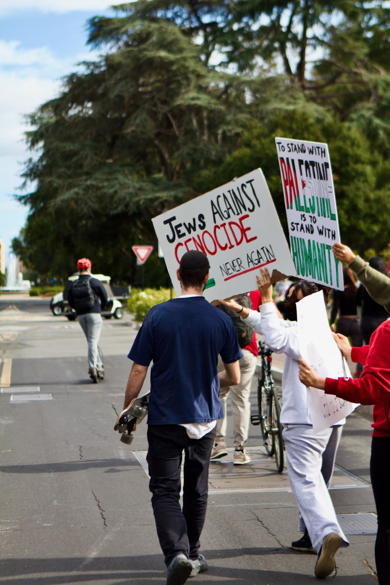 Students walk out for Palestine as sit in reaches sixth night