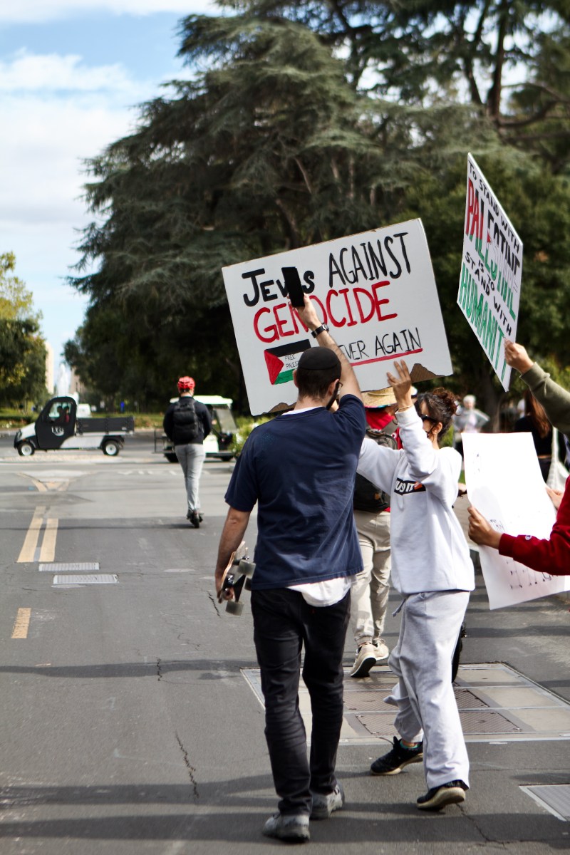 Students walk out for Palestine as sit in reaches sixth night