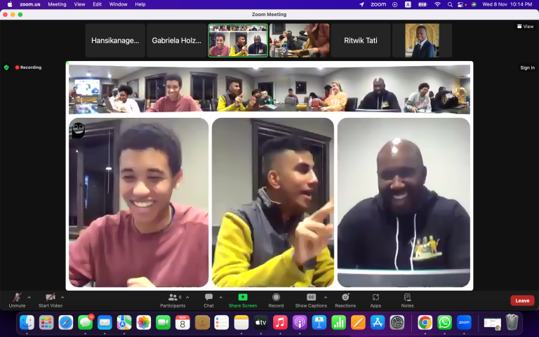 The Undergraduate Senate met over zoom.