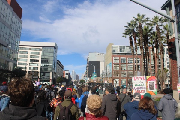 Otero, the Public Service and Civic Engagement themed dorm, takes residents to the NorCalMLK parade in San Francisco each year. (Photo: CAROLINE CHEN/The Stanford Daily)