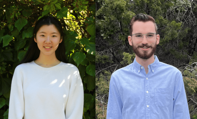 Two people's headshots side by side