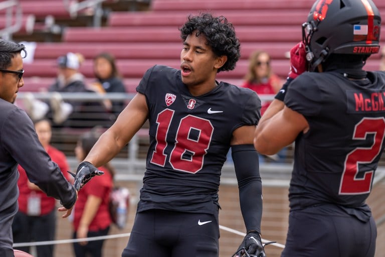 Jimmy Wyrick before a game against Washington State in 2022.