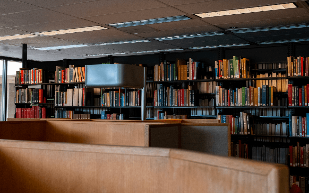 The Green Library window