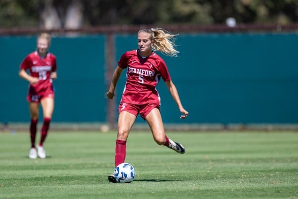 Shae Harvey during a game between University of Southern California and Stanford University at Maloney Field at Laird Q. Cagan Stadium.