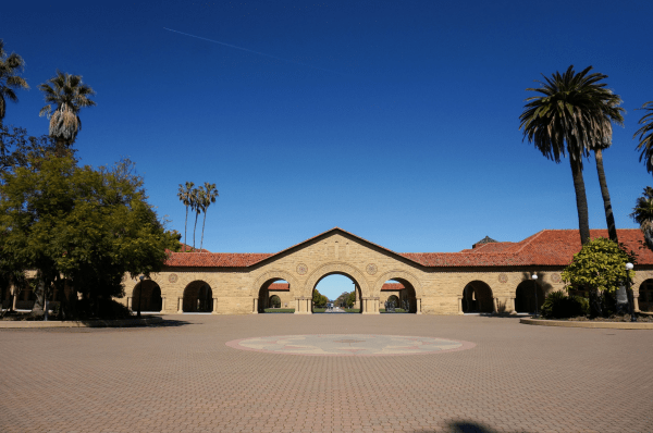 Empty Main Quad facing the Oval.